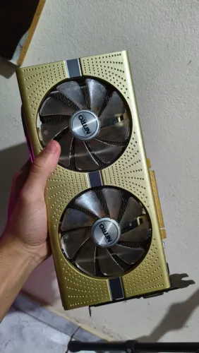 Rx 590 8GB (defeito nas ventoinhas)