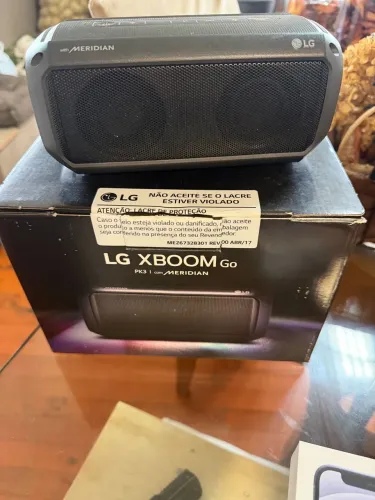 Caixa de som xboom go pk3 com meridian Bluetooth 