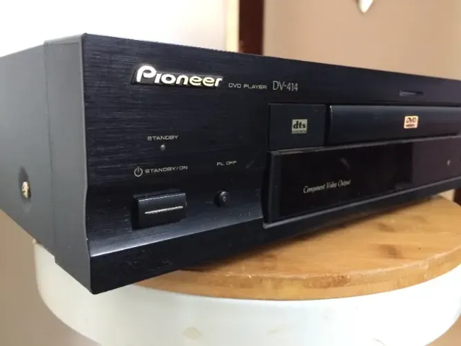 Dvd Pioneer Dv-414 (sucata) Preto 127/220v