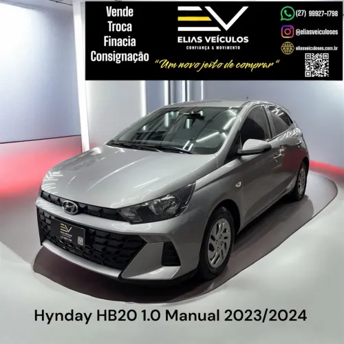 Hyundai HB20 Sense Plus1.0 Flex 12V Mec. 2024