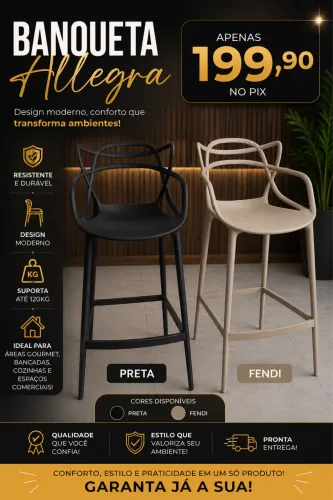 Banqueta allegra