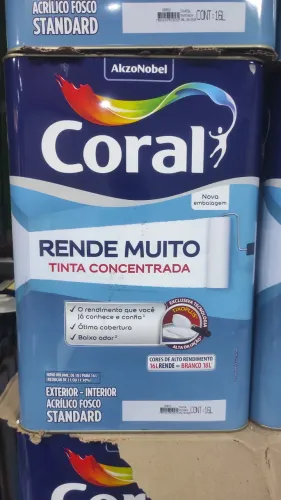 Tinta branca 25 Kg Rende muito