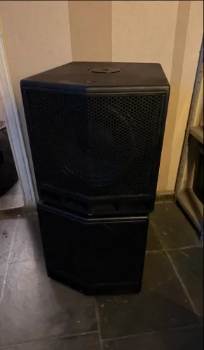 Caixa Subwoofer Frahm ps12 ativo + passivo