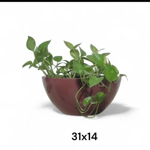 Vaso para plantas em fibra de vidro