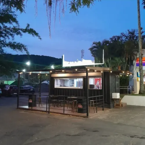 Vende-se restaurante container (móvel) usado - ótima oportunidade!