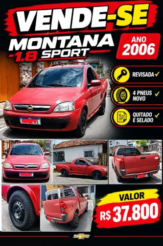 Chevrolet Montana Sport 1.8 MPFI Flexpower 8V 2006