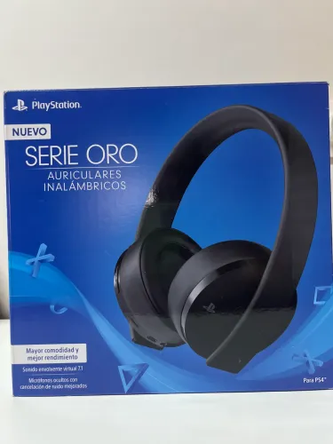 Fone Sony PS4 série ouro original novo