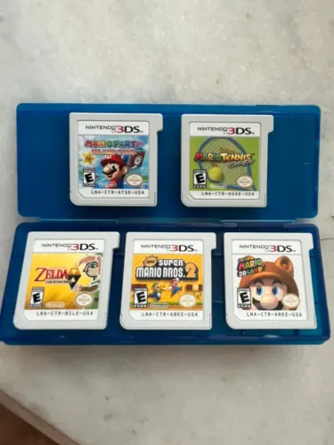 Jogos Nintendo 3DS - Zelda + Mario (Top e muito procurados)