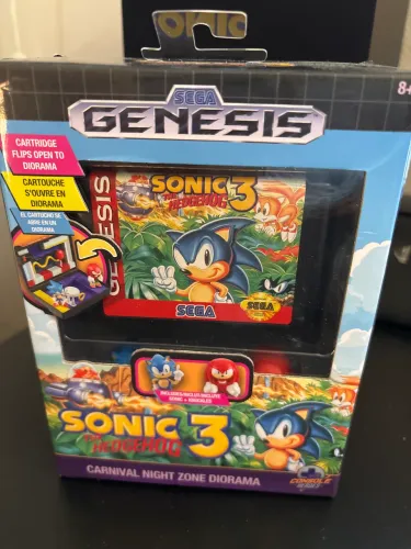 Diorama sega sonic 3 original lacrado