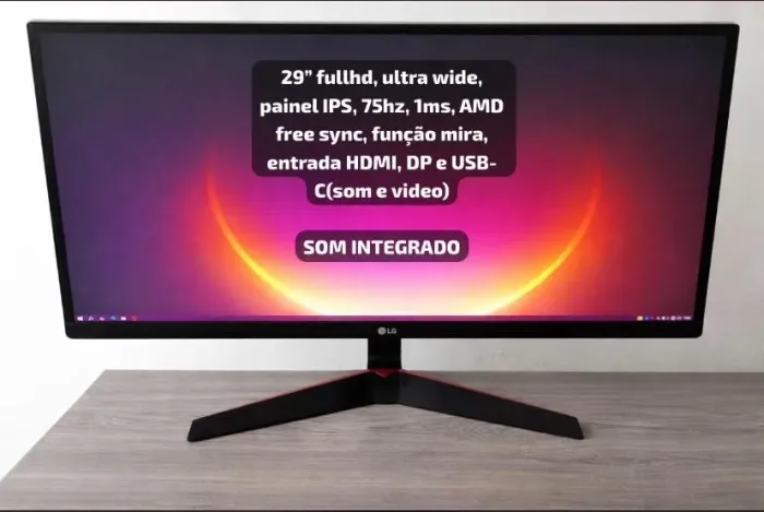 Monitor LG UltraWide 29? Full HD IPS - Excelente Estado ?
