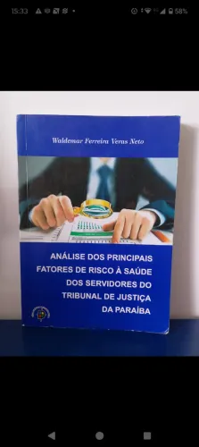 Livro sobre Saúde e Qualidade de vida no trabalho