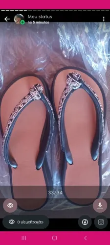 Chinelos novos promoção 