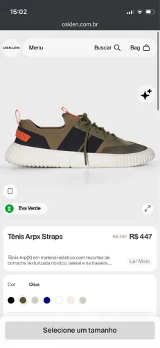 Tênis Osklen 