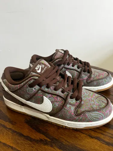 Tênis Dunk SB Paisley Brown ORIGINAL | Pouco usado | Com cadarço extra