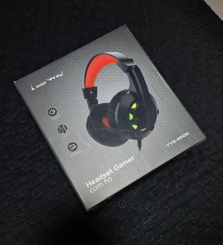 Headset Gamer Loop Way YYS-8500 com fio