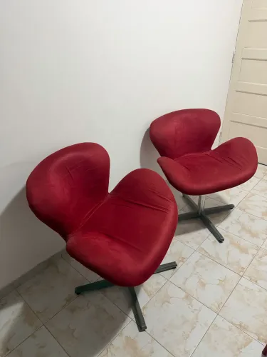 Cadeiras de apoio giratória