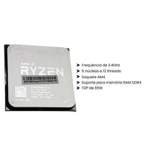 Processador Ryzen 5 2600