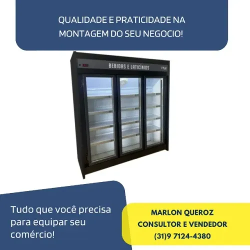 Freezer Expositor 3 Portas Polar