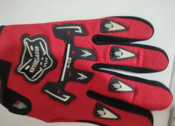 Luvas para motoqueiro Tam G