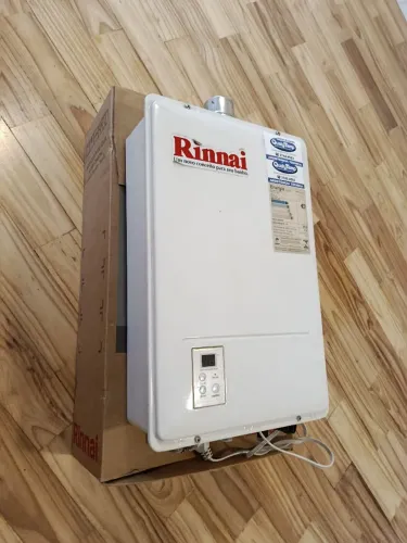 Aquecedor de água a gás Rinnai (110volts)