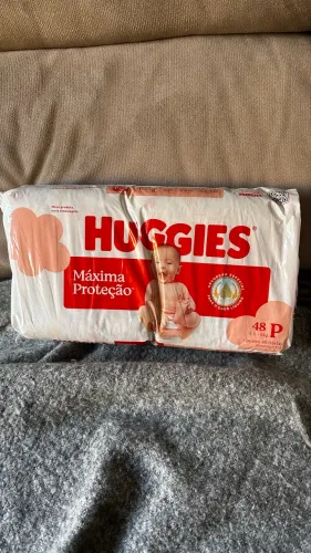 Fralda Huggies Máxima Proteção P - 48 Unidades Lacrada