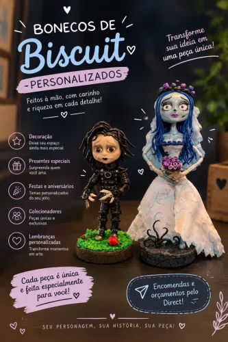 ? BONECOS DE BISCUIT PERSONALIZADOS ?