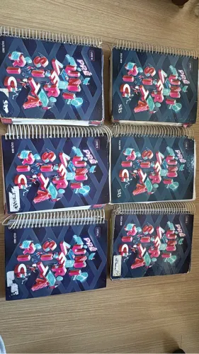 Vendo apostilas SAS 6 volumes edição 2023