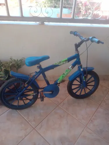 Bicicleta aro 16 só pegar e andar.