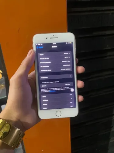 8 Plus , 64GB Rose ,em perfeito estado ,Biometria Of , capa e película 