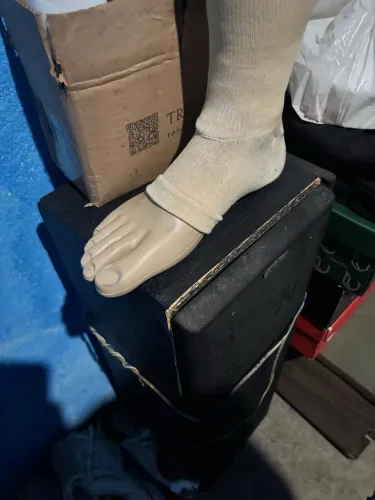 Prótese transtibial semi nova