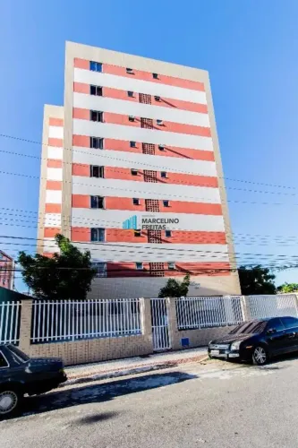 Apto 02 quartos no Edificio Maria Clara no Papicu 01 vaga port 24 hs Elevador