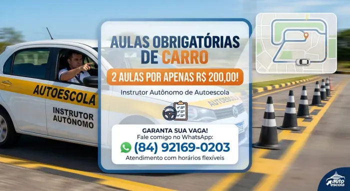 Auto escola - Instrutor Autônomo