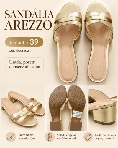 Sandália Arezzo