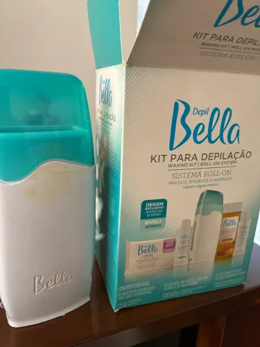 Depilador Depil Bella - kit para depilação 
