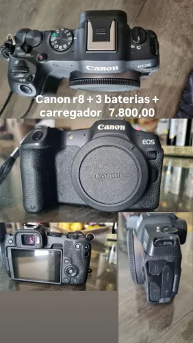 Câmera Canon r8