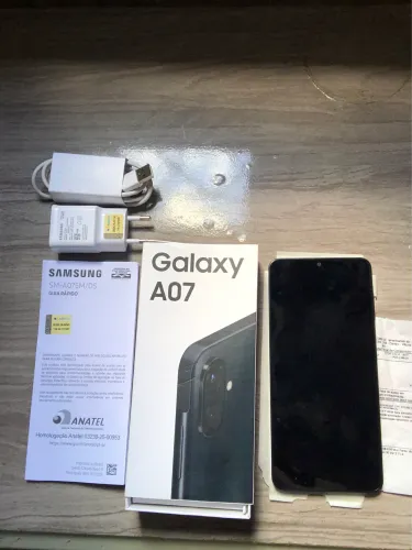 SAMSUNG GALAXY A07!! NOVO NA CAIXA COM NOTA FISCAL