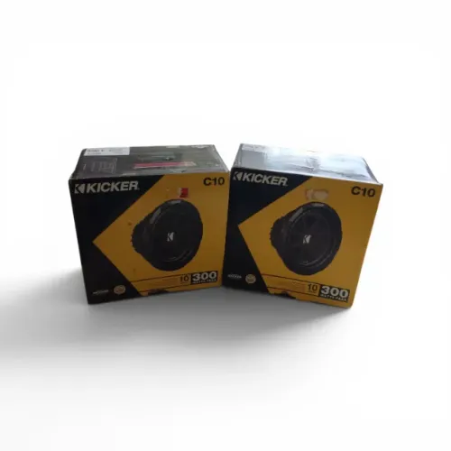 Par Subwoofer Kicker 10 c 300 Watts 25cm