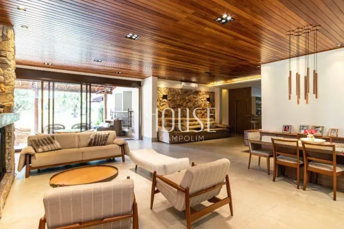 Casa à venda em condomínio fechado em Araçoiaba da Serra | 440m² em Lago Azul | CA3445
