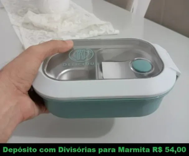Depósito com Divisórias Marmita