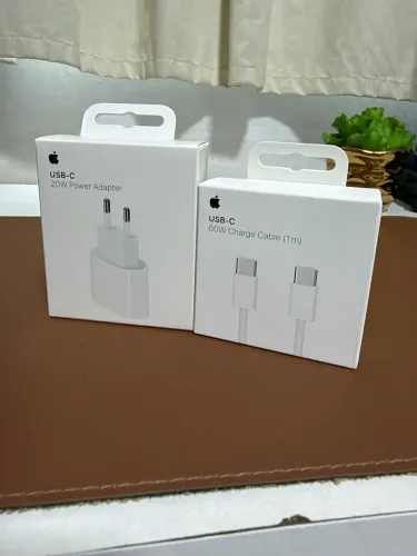 Kit Carregador 20w e Cabo 60w Original Apple