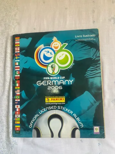 Álbum copa de 2006 Alemanha completo