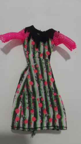 Monster High Vestido Ghoulia Roller