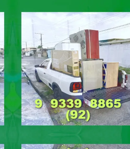 Frete para São Jorge, Adrianópolis e Parque 10! Faça sua mudança com segurança!