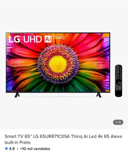 TV LG Think 65 4K