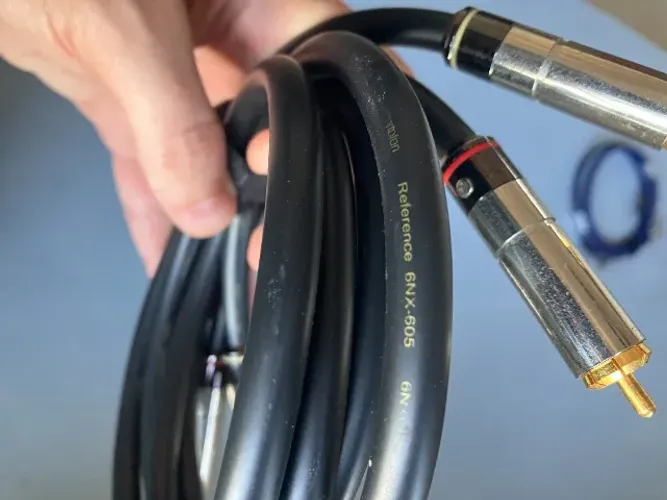 Cabo Ortofon RCA Reference 6NX-605