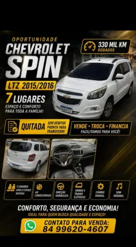 Chevrolet Spin LTZ 1.8 8V Econo.flex 5P Mec. 2016