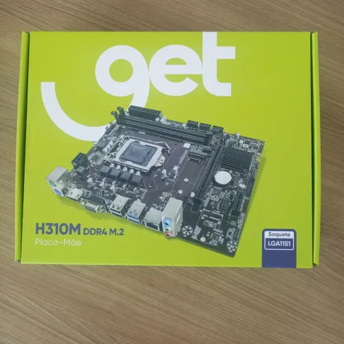 Placa mãe H310 1151 ddr4 get
