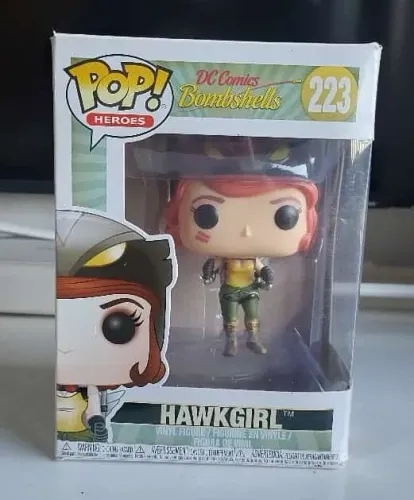 Funko Pop Dc Comics Bombshells Hawkgirl - #223