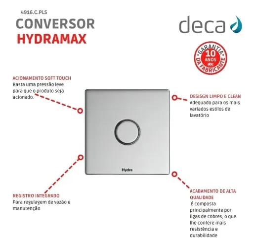 acabamento reparo válvulas da linha Hydra Plus  