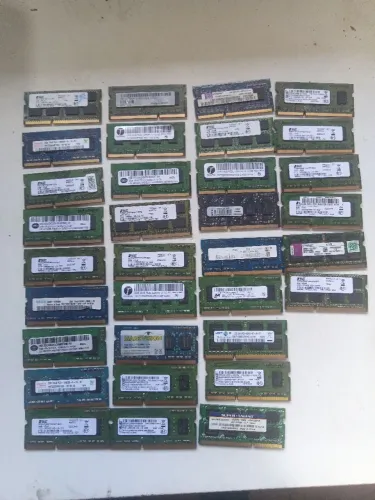 Lote memória DDR3 notebook